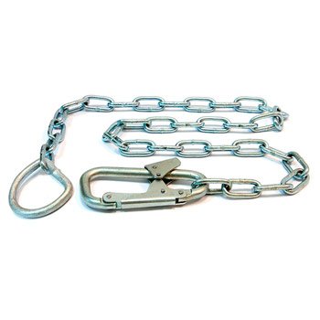 Строп Г из цепи (1,5 м.) с карабином