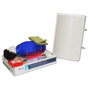 Тренажер-манекен «Пётр» для отработки навыков тушения горящего тела при пожаре